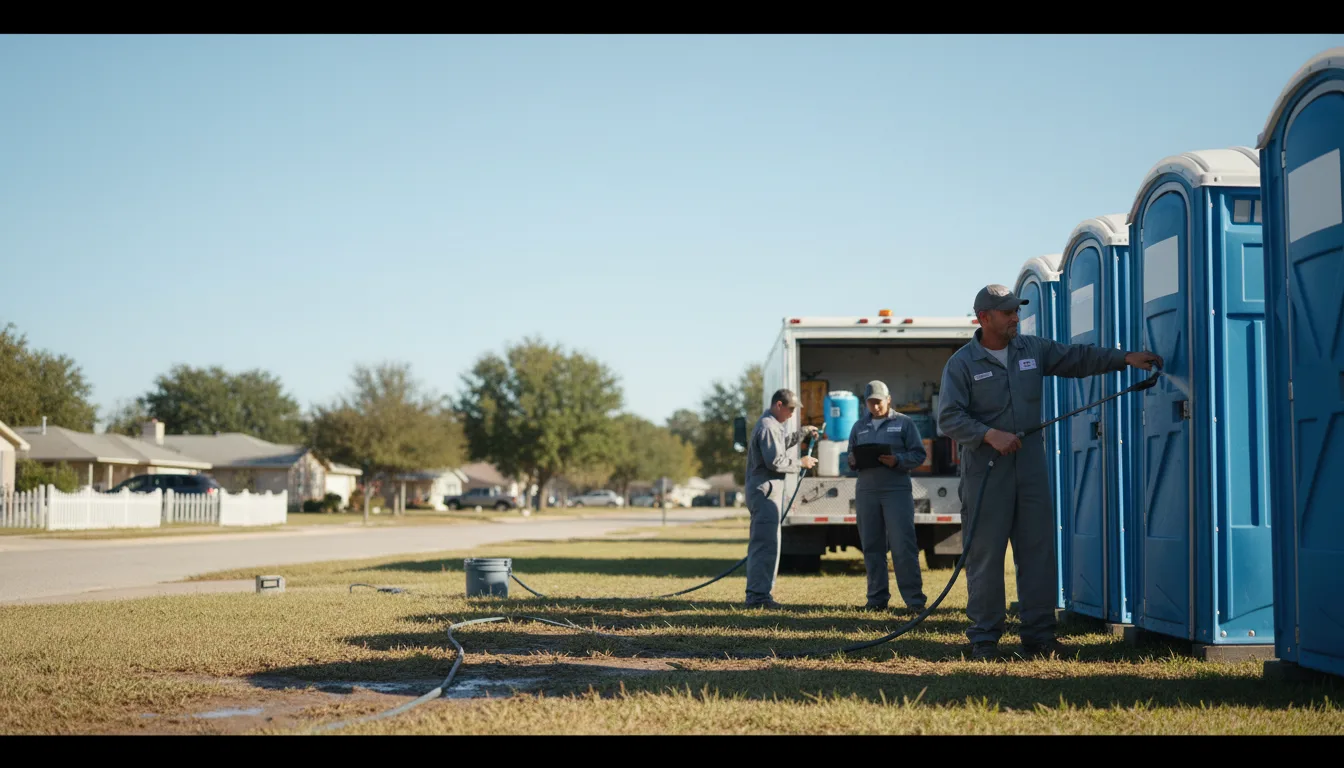 Long-Term Portable Toilet Rental in Elrod, AL near me